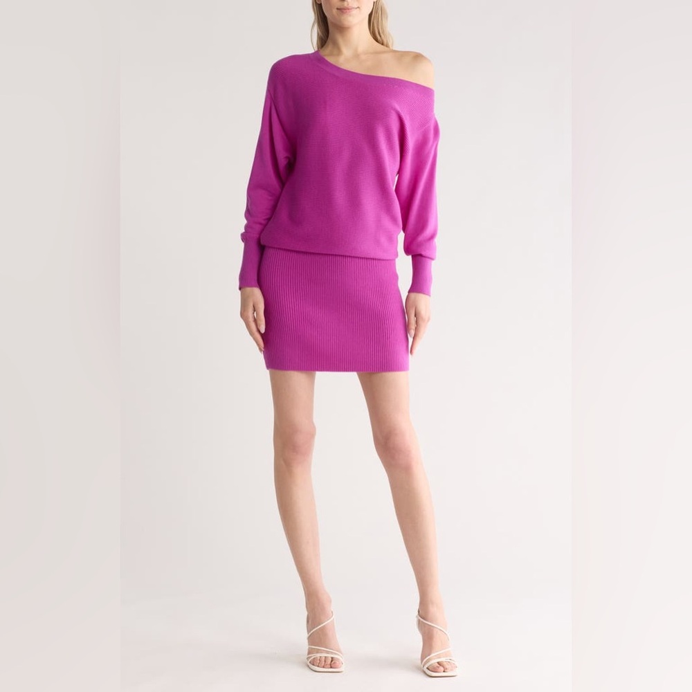 New Ramy Brook Anna Dress-Color: Black-Size Medium-Retail $395-100% Wool-Soft